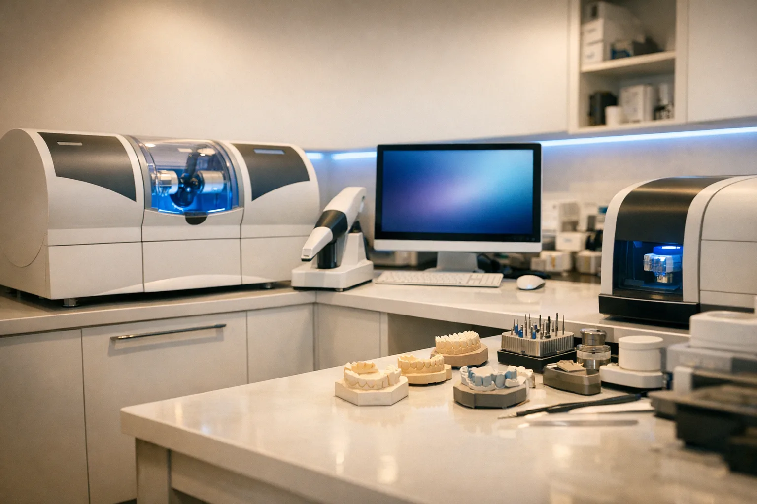 מעבדת שיניים מתקדמת לייצור כתרי זירקוניה בטכנולוגיית CAD/CAM