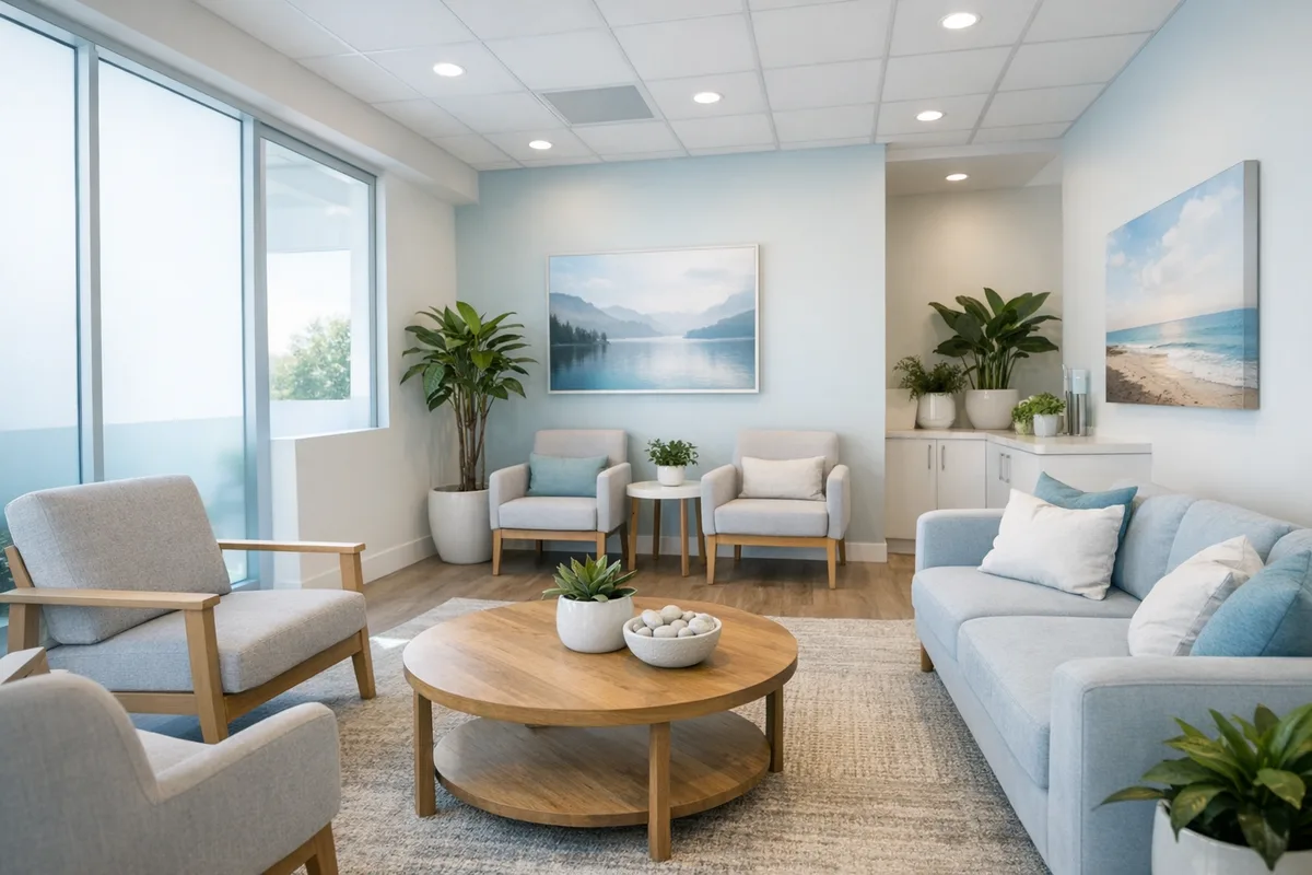 רופא שיניים בוחן מטופל לאחר עקירה במרפאת דיסקין 9 ירושלים