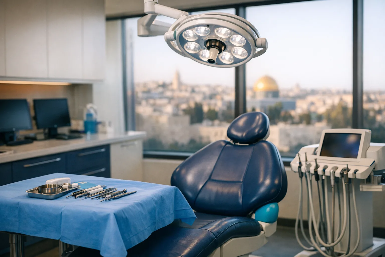 עקירת שן בינה מחיר - ציוד כירורגי דנטלי מקצועי בסביבה קלינית נקייה