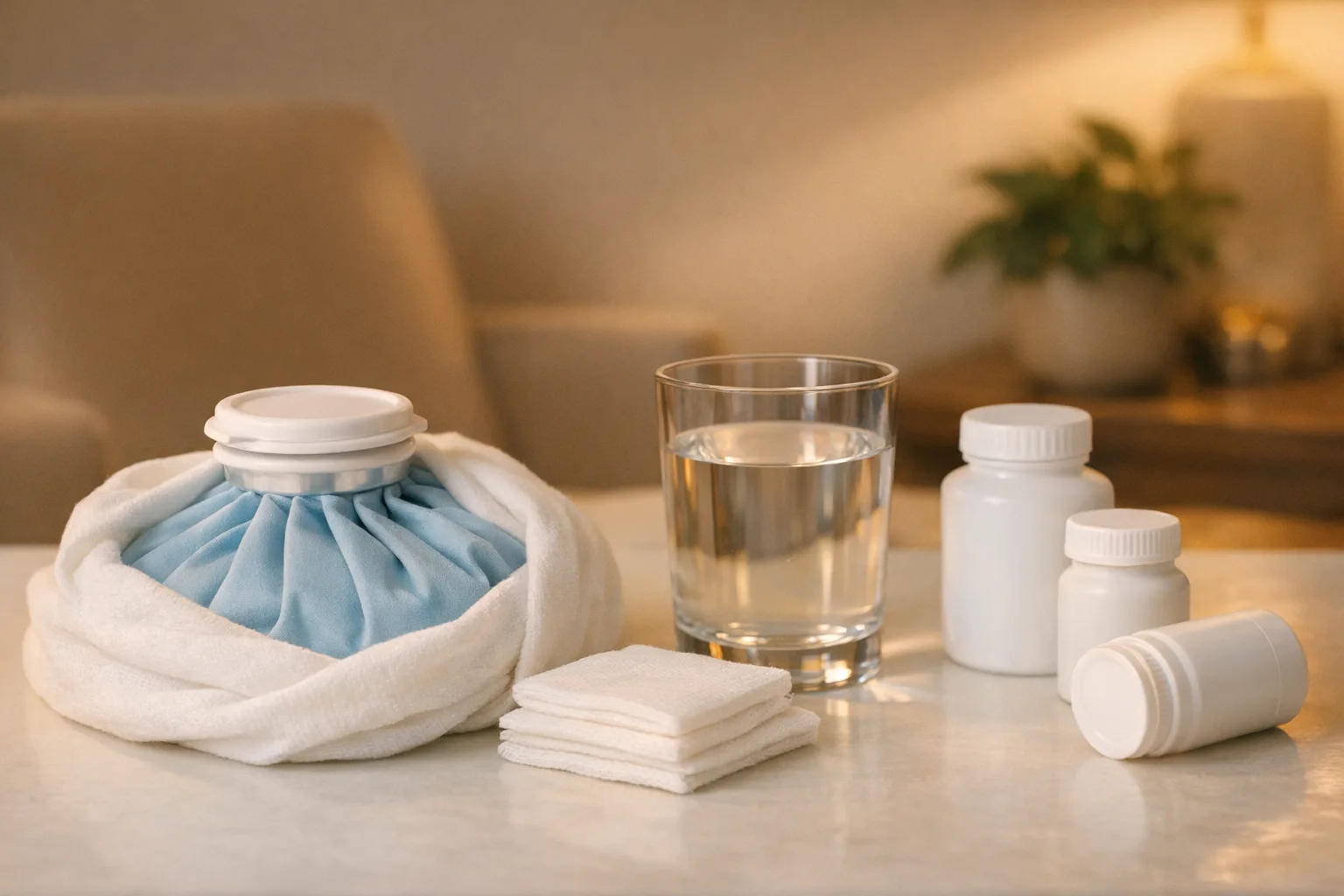 החלמה לאחר עקירת שן בינה - סביבה רפואית מקצועית ונקייה