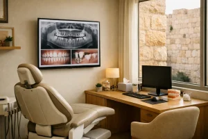 חדר ייעוץ במרפאת שיניים בירושלים