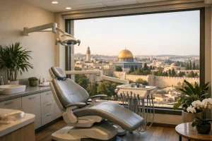 חדר טיפולים נעים במרפאת שיניים