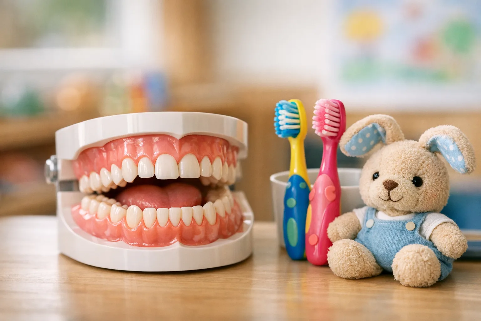 דגם שיניים חינוכי לילדים