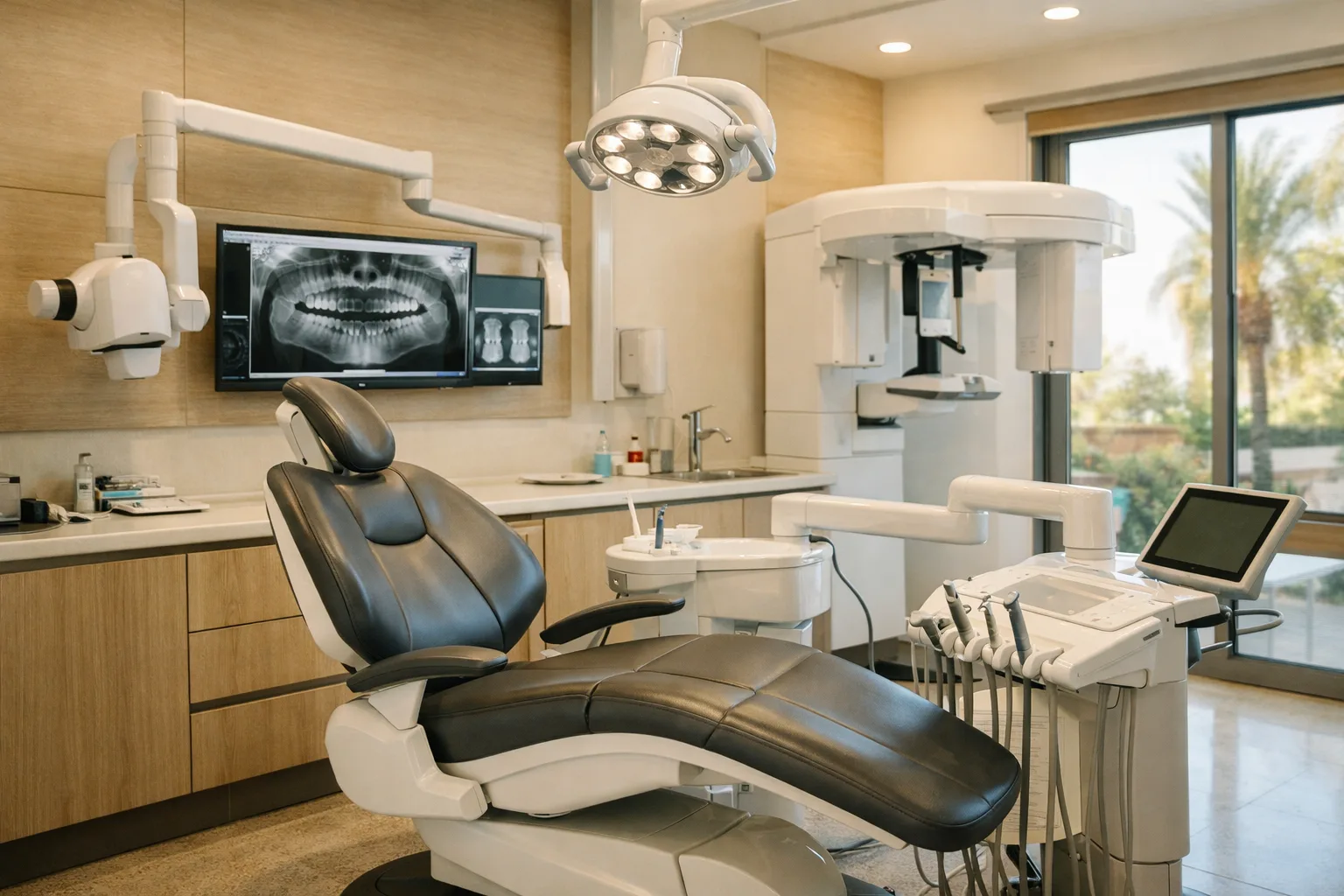 חדר טיפולים דנטלי עם טכנולוגיה מתקדמת
