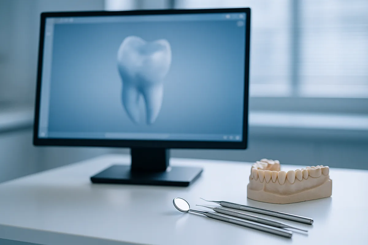 מערכת CAD/CAM לתכנון דיגיטלי של שיקום הפה