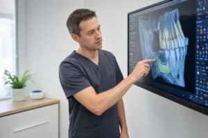 מומחה כירורגיה מסביר את מחיר השתלת העצם מול סריקת לסת תלת ממדית
